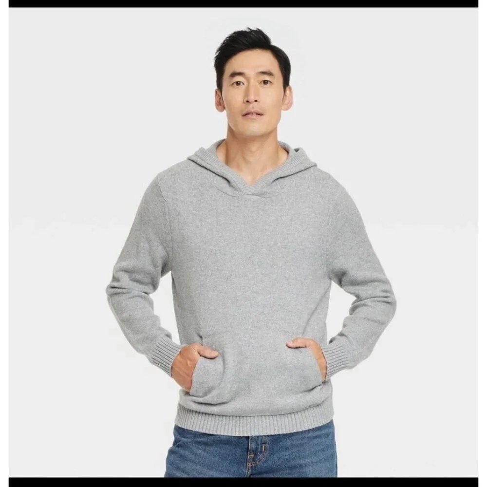 Goodfellow & Co Men’s Hooded Pullover Sweater size S NWT